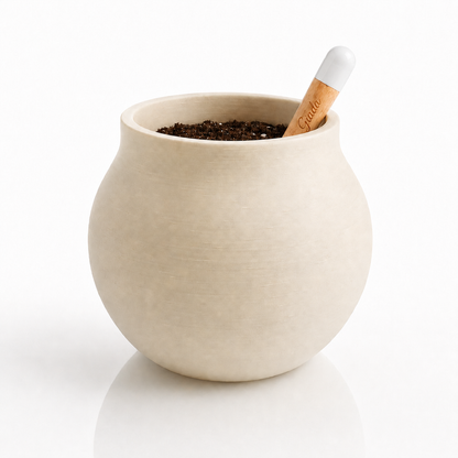 VASO SIMPLE CON MATITA PIANTABILE