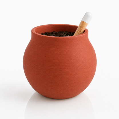 VASO SIMPLE CON MATITA PIANTABILE